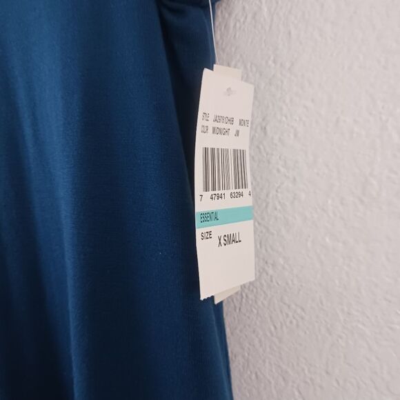 Speechless Women’s Size XSmall Cut Out Sleeve Swing blue Dress  New with Tags - Picture 4 of 6